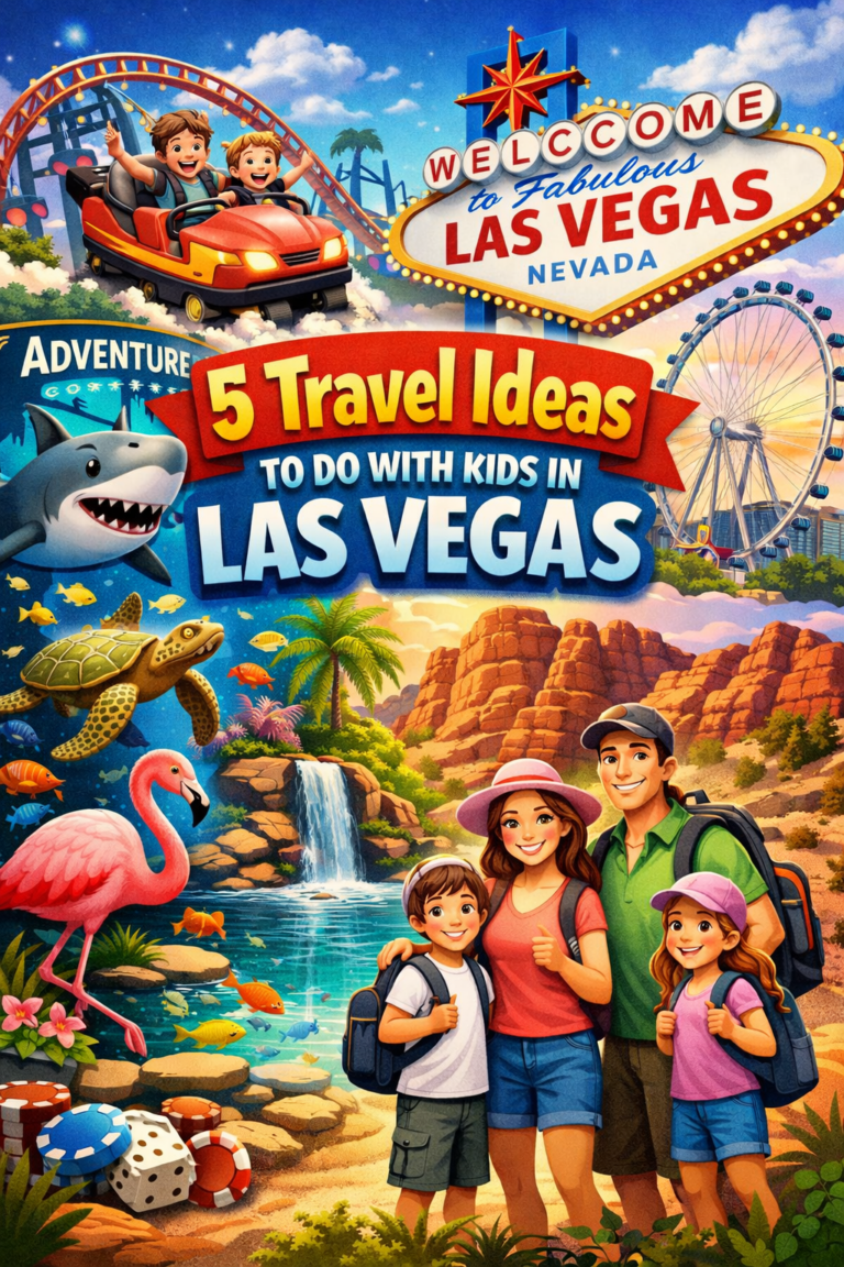 🌴✨ 5 Travel Ideas to Do With Kids in Las Vegas 🎡🎠