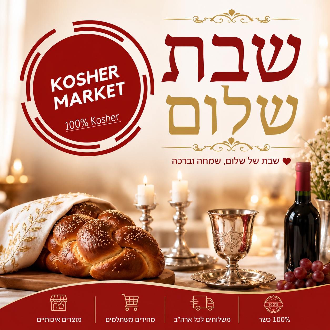 kosher market ad