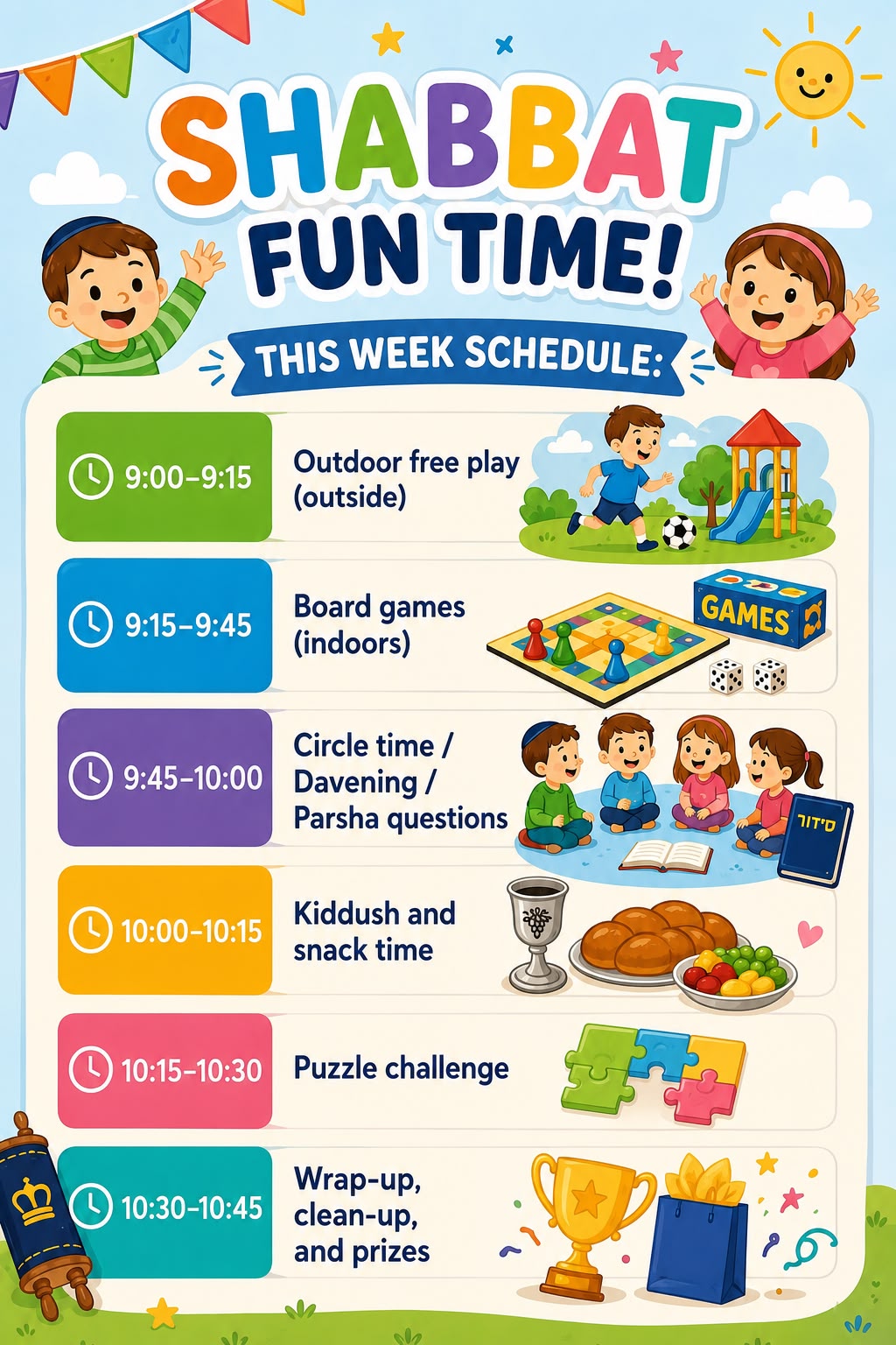 Shabbat Kids Program